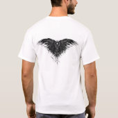 メンズアメリカンアパレル素晴らしジャージ長袖T-S Tシャツ (裏面)