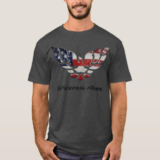 メンズアメリカンマッスルポンティアックファイアバードAm  Tシャツ