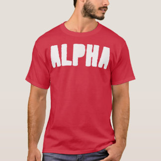 メンズアルファジムフィットネストレーニングボディビルモチマ Tシャツ
