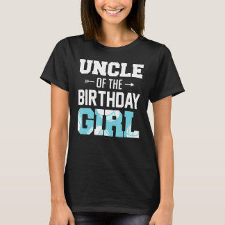 メンズアンクルオブザ誕生日ガールバレーボールアンクルF Tシャツ