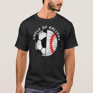 メンズアンクルサッカー野球アンクル Tシャツ