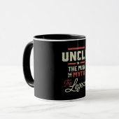 メンズアンクル男の神話の伝説の贈り物 マグカップ (正面左)