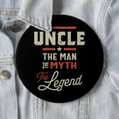 メンズアンクル男の神話の伝説の贈り物 缶バッジ (インサイチュ)