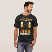 メンズアーチェリービアアーチャー飲み物 Tシャツ (正面フル)