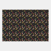 メンズアーチェリー – ボーイズ弓矢抽象芸術芸術 ラッピングペーパーシート (正面2)