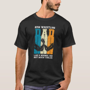 メンズアームレスリングパパA通常のパパがArクールである Tシャツ