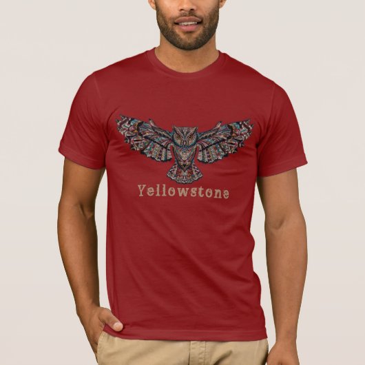 メンズイエローストーンTシャツ Tシャツ (正面)