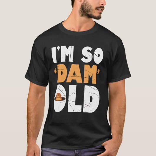 メンズイムソダムオールドビーバービーバー Tシャツ (正面)