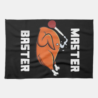 メンズウィメンズマスターバスターおもしろいタークエスタ感謝していーバスター キッチンタオル