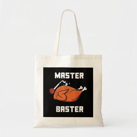 メンズウィメンズマスターバスターおもしろいタークエスタ感謝していーバスター トートバッグ (正面)