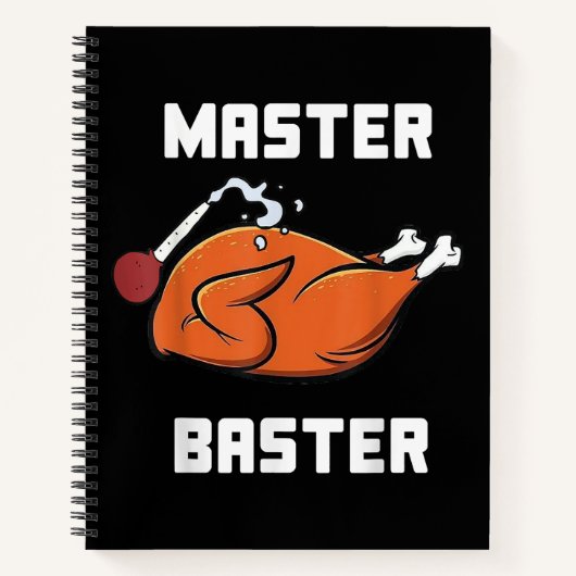 メンズウィメンズマスターバスターおもしろいタークエスタ感謝していーバスター ノートブック (正面)