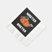 メンズウィメンズマスターバスターおもしろいタークエスタ感謝していーバスター 縁ありランチョンナプキン (角)