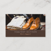 メンズウェア・ストア 名刺 (正面)