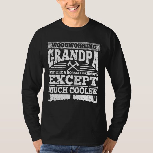 メンズウォメンズウッドワーキング Tシャツ (正面)