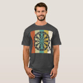 メンズウォメンズキッズ – ヴィンテージダーツダーティングチーム Tシャツ (正面フル)