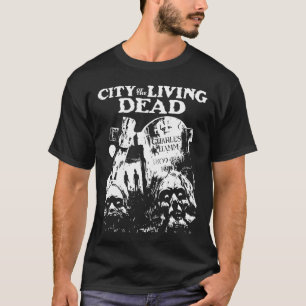 メンズウォメンズルシオフルシホラー映画Citを嫌う Tシャツ