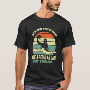 メンズウォーターポロパパウォーターポロプレーヤーファーザースイムW Tシャツ