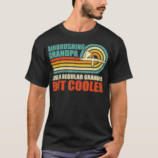 メンズエアブラッシング通常のおじいちゃんのように Tシャツ