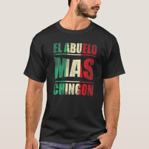 メンズエルアブエロマスシンゴン祖父グランドパ1 Tシャツ
