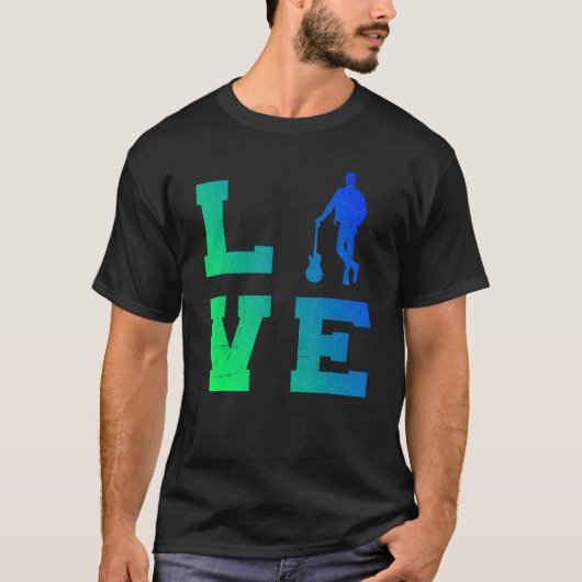 メンズエレキギター Tシャツ (正面)
