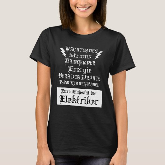 メンズエレクトリシャン Tシャツ (正面)