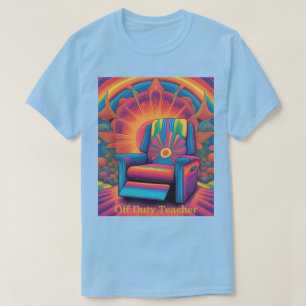 メンズオフデューティサイケデリック先生Tシャツ Tシャツ