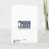 メンズオブオナー – 敬礼 サンキューカード (裏面)