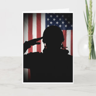 メンズオブオナー – 敬礼 サンキューカード