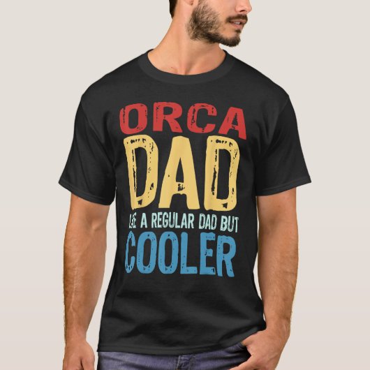 メンズオルカパパ通常のパパのようだが Tシャツ (正面)