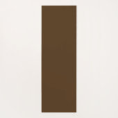 メンズオレンジとブラウン数々のトーンのヨガマット ヨガマット (裏面)