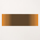 メンズオレンジとブラウン数々のトーンのヨガマット ヨガマット (正面(横))