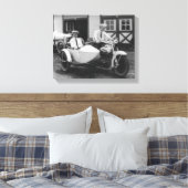 メンズオンハーレーデビッドソンバイサイデカール キャンバスプリント (インサイチュ (寝室))