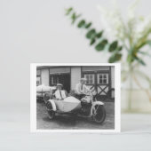 メンズオンハーレーデビッドソンバイサイデカール ポストカード (スタンド正面)