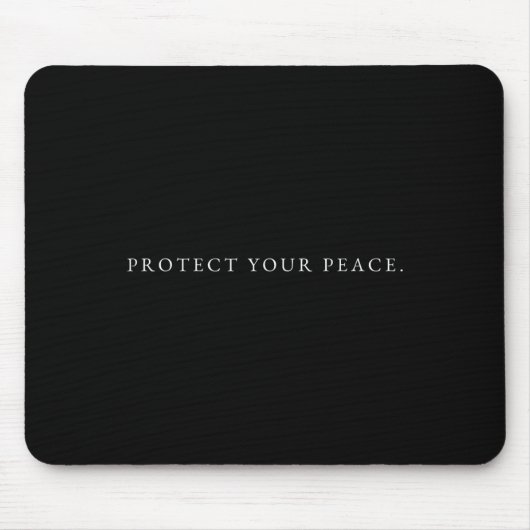メンズオーバーサイ保護ズTee Your Peace Self Love Po マウスパッド (正面)
