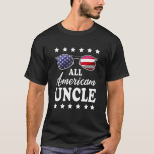 メンズオールアメリカンアンクルサングラス7月4日 Tシャツ