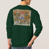 メンズカインデミテリア長袖Tシャツ Tシャツ (裏面)