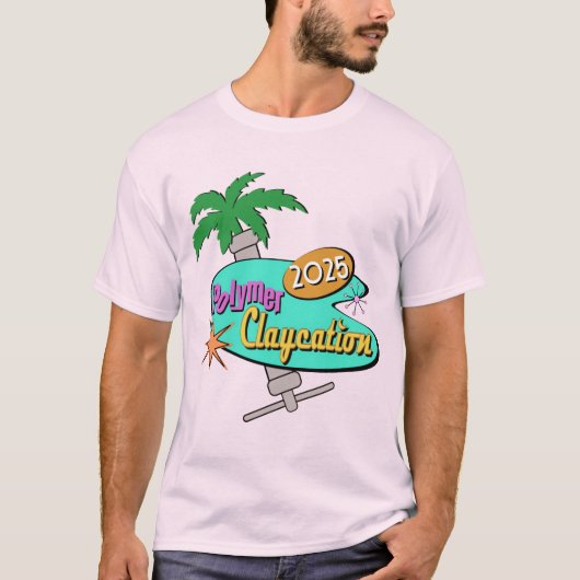 メンズカットTシャツ Polymer Claycation  Tシャツ (正面)