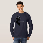 メンズカナダグースシャツ長袖カナダティー Tシャツ (正面フル)