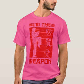 メンズカラテカ忍者テコンドー私は武器カラト Tシャツ