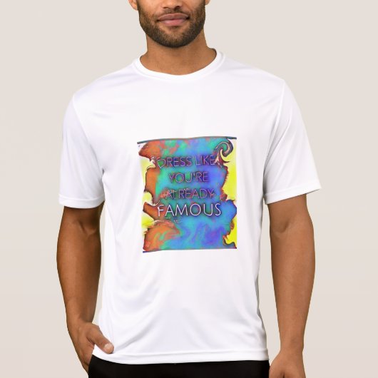 メンズカラフルのTシャツ Tシャツ (正面)