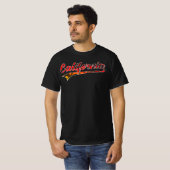 メンズカリフォルニアサンセットTシャツ Tシャツ (正面フル)