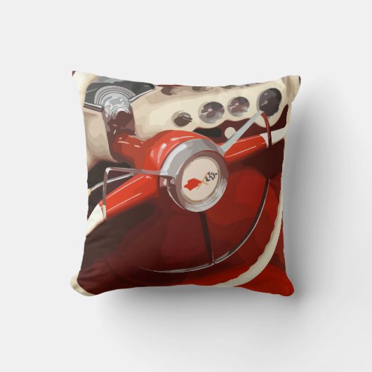 メンズカークラシック装飾用クッション クッション (正面)