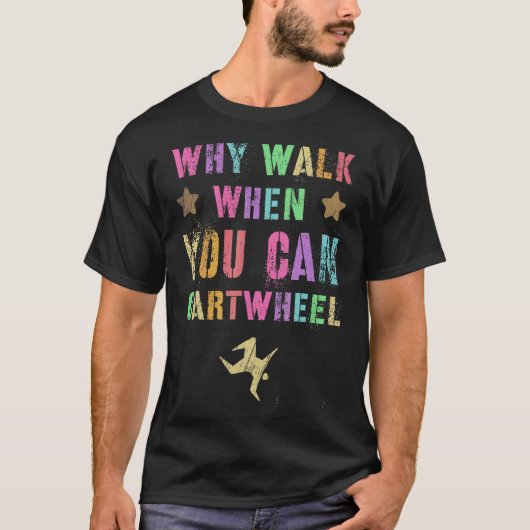 メンズカーツホイールチアリーティング Tシャツ (正面)