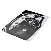 メンズカー男らしテーマ バスマット (アングル)