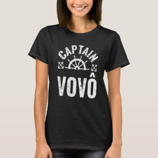 メンズキャプテンボーボートオーナーレイクボート父の Tシャツ