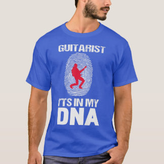 メンズギタリストは私のDNAギタおもしろいーコーチ875 Tシャツ