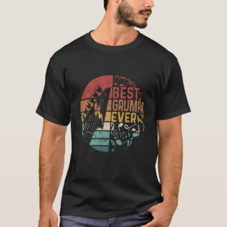 メンズギタリストギターラバー最高のバールパエバーファミル Tシャツ
