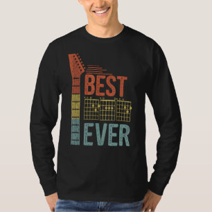 メンズギター父最高のパパEver Guitarist Father Tシャツ