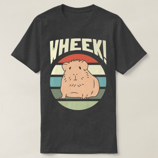 メンズギニアピグプレミアム Tシャツ (デザイン正面)
