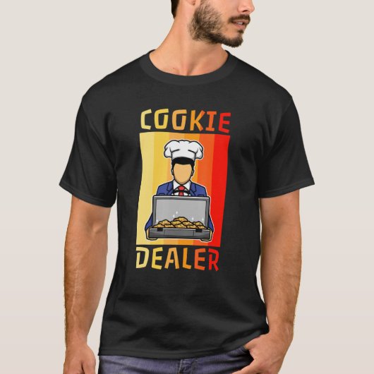 メンズクッキー販売店 Tシャツ (正面)